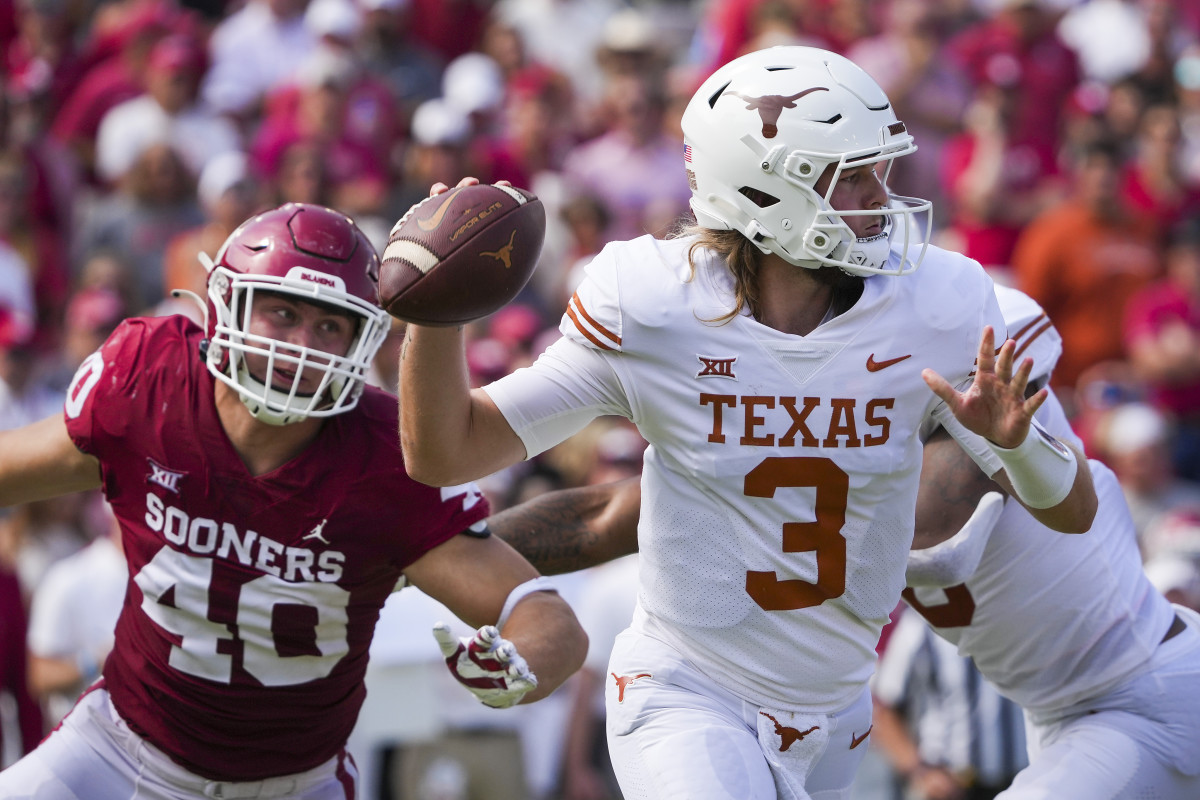 Quinn Ewers Texas Oklahoma